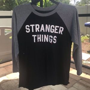 Netflix Stranger Things Long Sleeve Tee Shirt